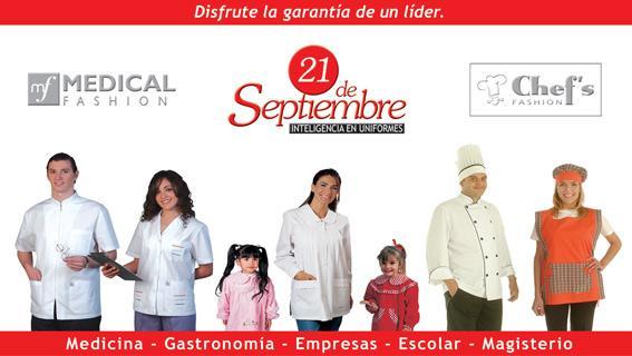 21 de Septiembre - Chef´s Fashion - Medical Fashion 21 de Septiembre - Chef´s Fashion - Medical Fashion