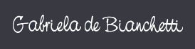 G de B / Gabriela de Bianchetti